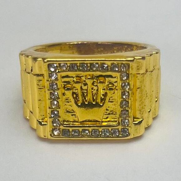 Y2k 2000s vintage style rolex ring - Picture 1 of 6